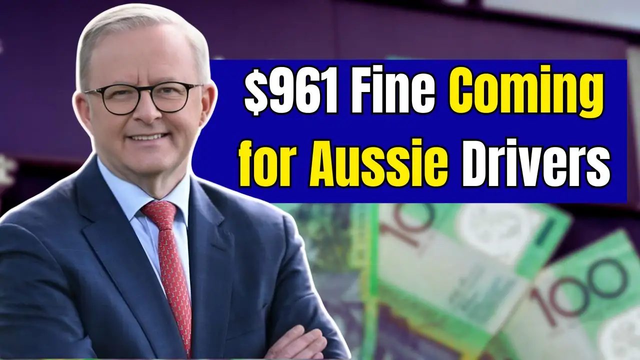 961 Fine Coming for Aussie Drivers