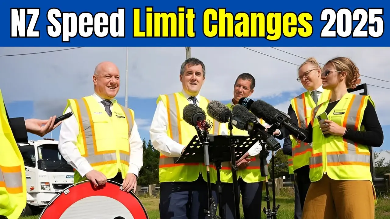 NZ Speed Limit Changes 2025